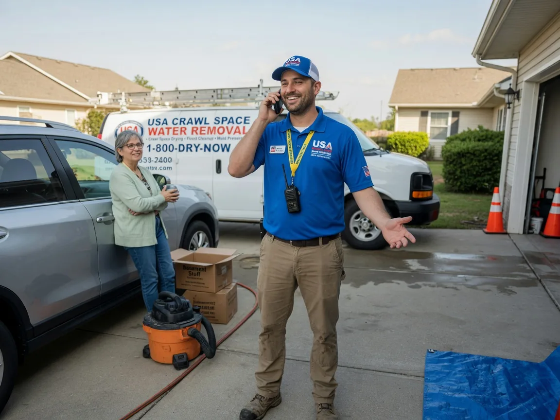 Crawl Space Water Removal Hollister, OK FAQs
